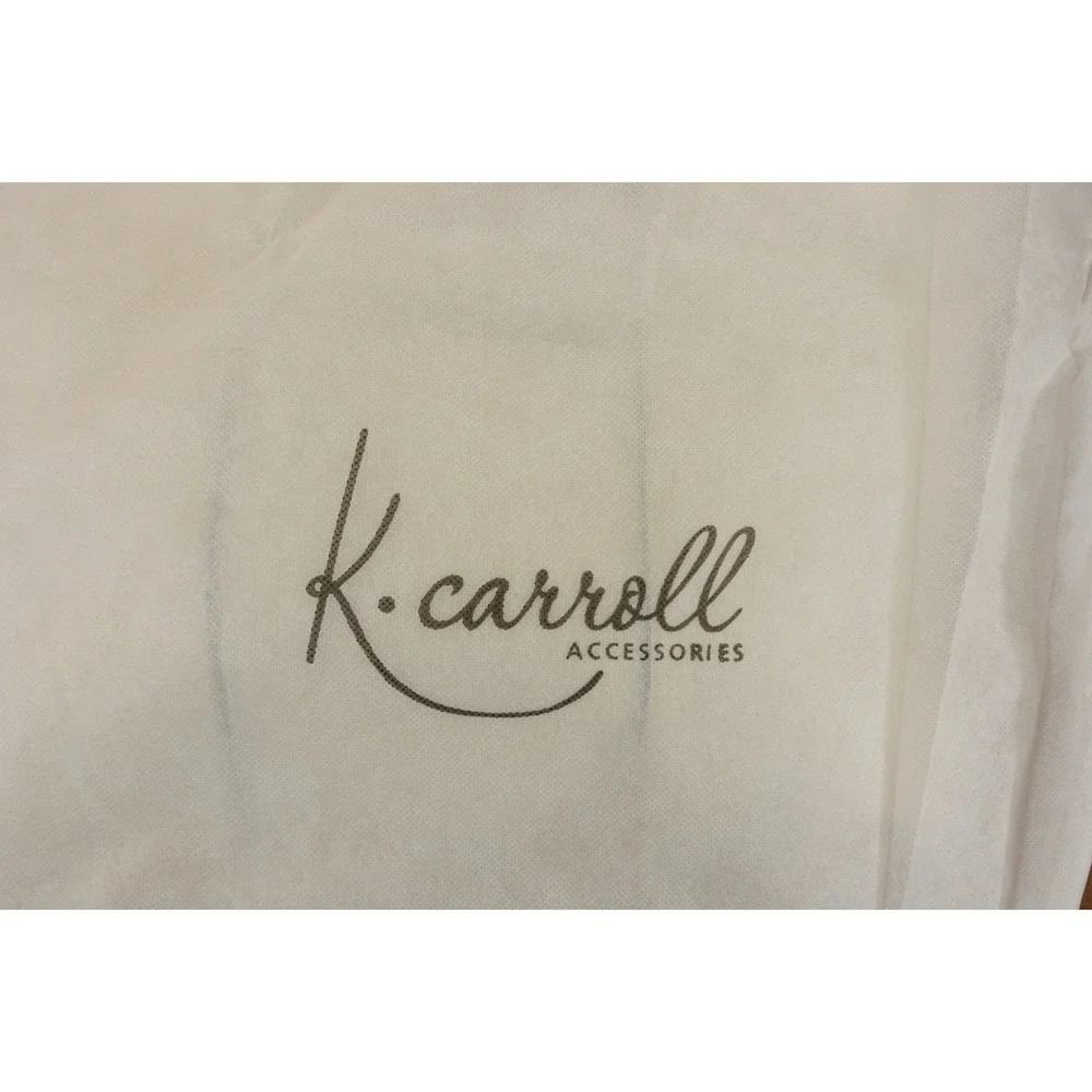 K. Carroll Ivory Vegan Leather RFID Crossbody Organizer 2-In-1 Handbag Set NWT